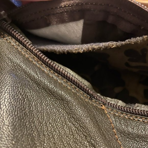 Fly London Yule Leather Wedge High Boot Size 38 bin 3B - Picture 9 of 9